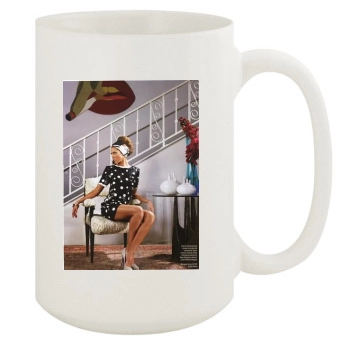 Jessica Alba 15oz White Mug