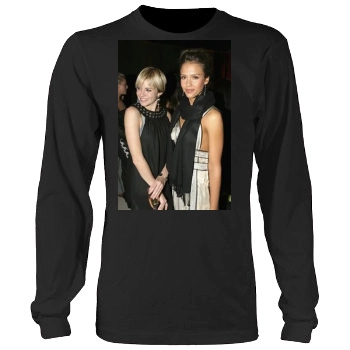 Jessica Alba Men's Heavy Long Sleeve TShirt