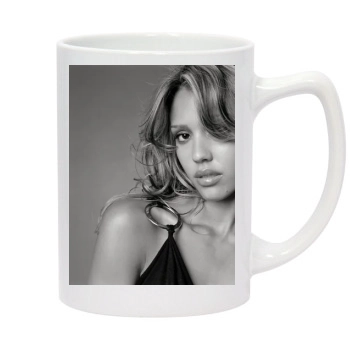 Jessica Alba 14oz White Statesman Mug