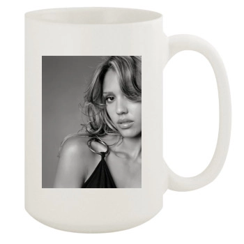 Jessica Alba 15oz White Mug