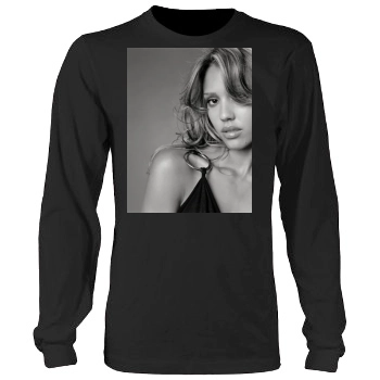 Jessica Alba Men's Heavy Long Sleeve TShirt