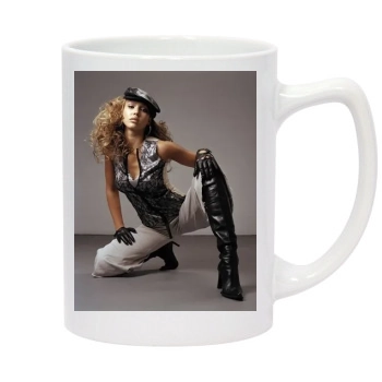 Jessica Alba 14oz White Statesman Mug