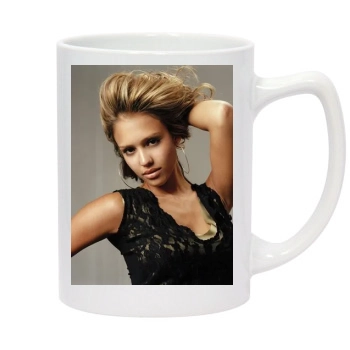 Jessica Alba 14oz White Statesman Mug