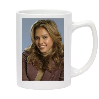 Jessica Alba 14oz White Statesman Mug