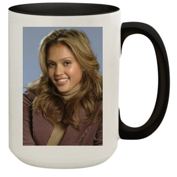 Jessica Alba 15oz Colored Inner & Handle Mug