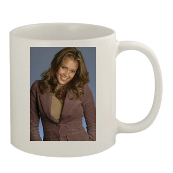 Jessica Alba 11oz White Mug