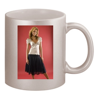 Jessica Alba 11oz Metallic Silver Mug