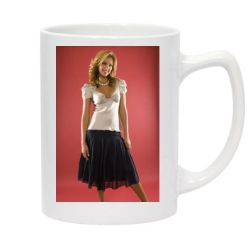 Jessica Alba 14oz White Statesman Mug