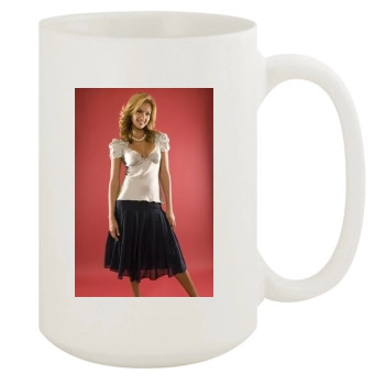 Jessica Alba 15oz White Mug