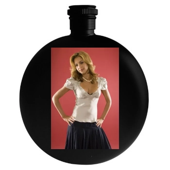 Jessica Alba Round Flask