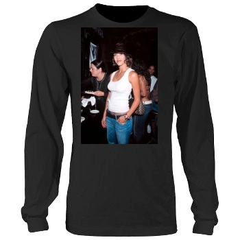 Jessica Alba Men's Heavy Long Sleeve TShirt