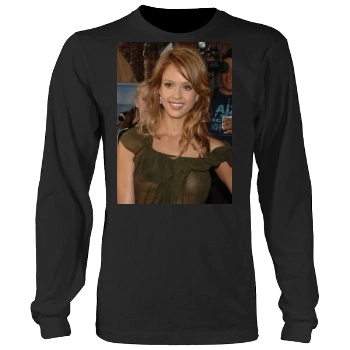 Jessica Alba Men's Heavy Long Sleeve TShirt