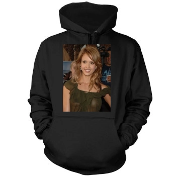 Jessica Alba Mens Pullover Hoodie Sweatshirt