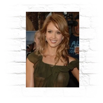 Jessica Alba Metal Wall Art