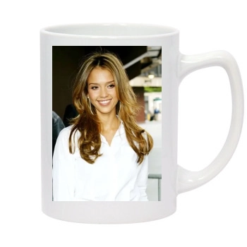 Jessica Alba 14oz White Statesman Mug