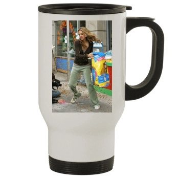 Jessica Alba Stainless Steel Travel Mug