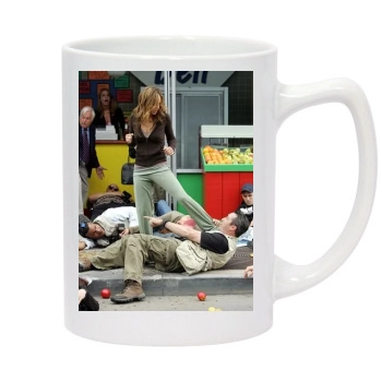 Jessica Alba 14oz White Statesman Mug