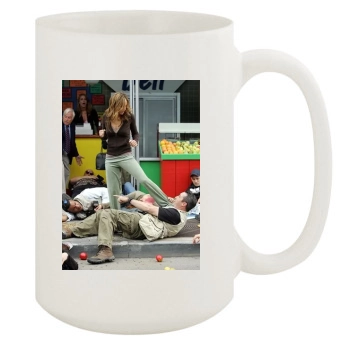 Jessica Alba 15oz White Mug