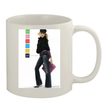 Jessica Alba 11oz White Mug