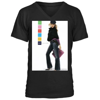 Jessica Alba Men's V-Neck T-Shirt