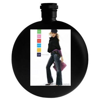 Jessica Alba Round Flask