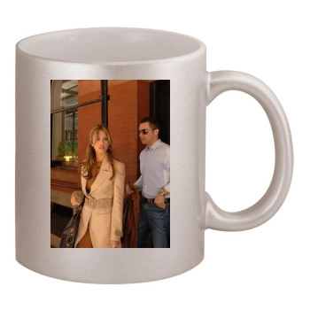 Jessica Alba 11oz Metallic Silver Mug