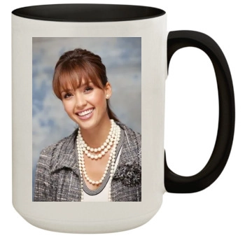 Jessica Alba 15oz Colored Inner & Handle Mug