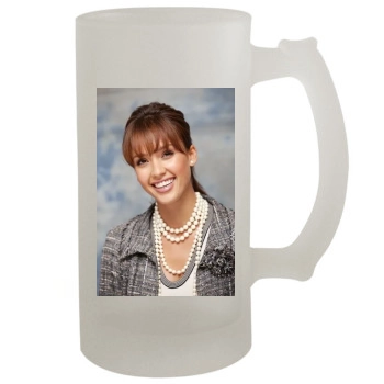 Jessica Alba 16oz Frosted Beer Stein