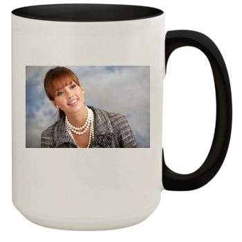 Jessica Alba 15oz Colored Inner & Handle Mug