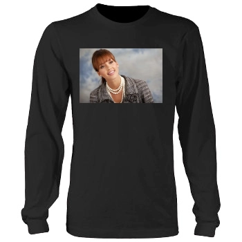 Jessica Alba Men's Heavy Long Sleeve TShirt