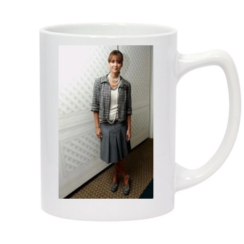 Jessica Alba 14oz White Statesman Mug