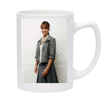 Jessica Alba 14oz White Statesman Mug