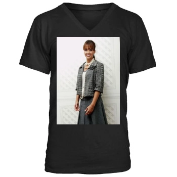 Jessica Alba Men's V-Neck T-Shirt