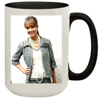 Jessica Alba 15oz Colored Inner & Handle Mug