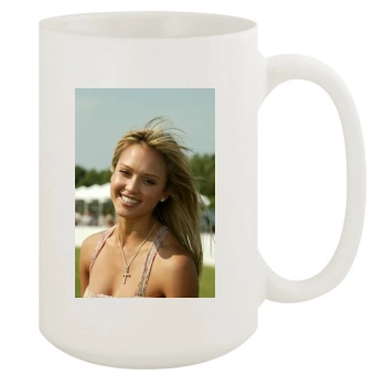 Jessica Alba 15oz White Mug