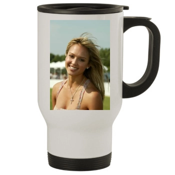 Jessica Alba Stainless Steel Travel Mug