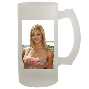 Jessica Alba 16oz Frosted Beer Stein