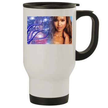 Jessica Alba Stainless Steel Travel Mug