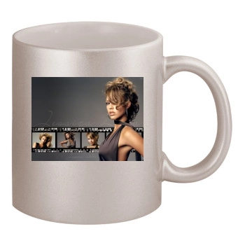 Jessica Alba 11oz Metallic Silver Mug