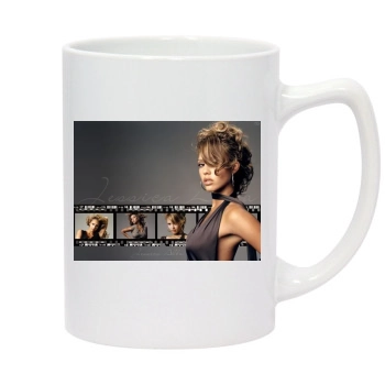 Jessica Alba 14oz White Statesman Mug