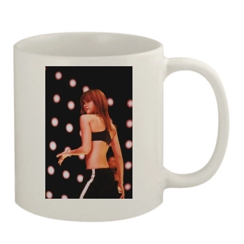 Jessica Alba 11oz White Mug