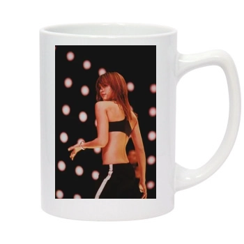 Jessica Alba 14oz White Statesman Mug