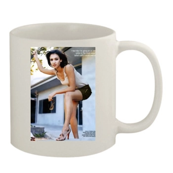 Jessica Alba 11oz White Mug