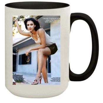 Jessica Alba 15oz Colored Inner & Handle Mug