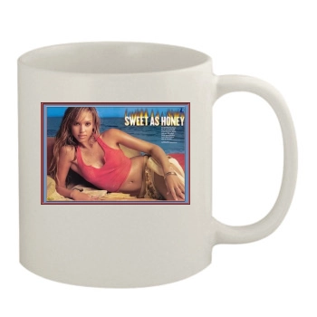 Jessica Alba 11oz White Mug