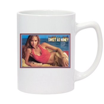 Jessica Alba 14oz White Statesman Mug