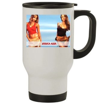 Jessica Alba Stainless Steel Travel Mug