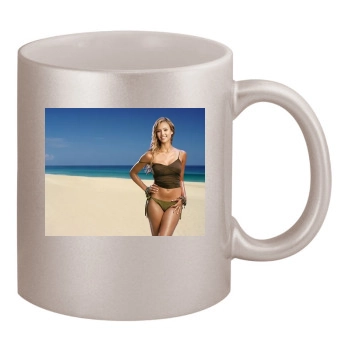 Jessica Alba 11oz Metallic Silver Mug