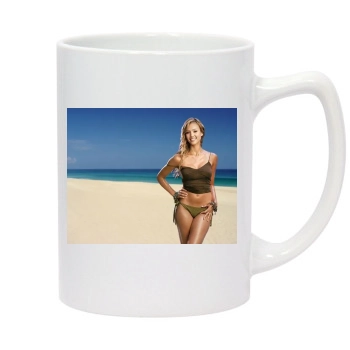 Jessica Alba 14oz White Statesman Mug