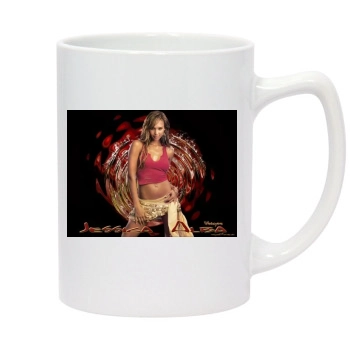 Jessica Alba 14oz White Statesman Mug